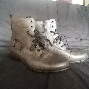 NWOT Mens Grey Boots
